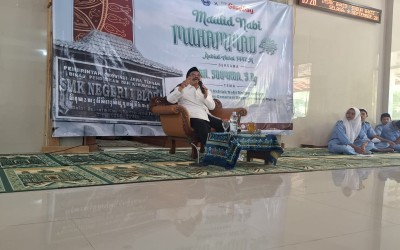 SMKN 1 BLORA  : GELAR KAJIAN AKBAR PERINGATAN MAULID NABI MUHAMMAD SAW